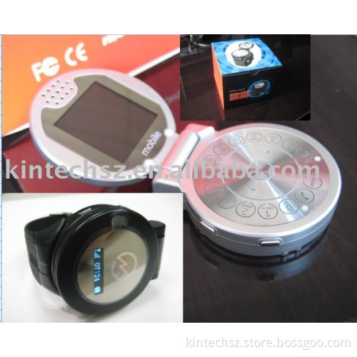Watch Mobile Phone G104 ---T-Flash card up to 2GB(Present 1GB)
